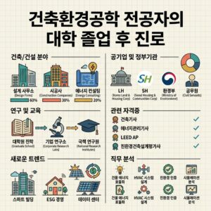 ai thumbnail infographic 건축환경공학 전공자의 대학 졸업 후 진로 1789090393